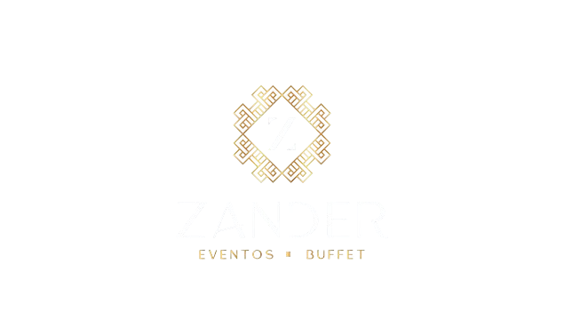 Zander Eventos logotipo branco